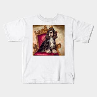 The Cocker Spaniel King Kids T-Shirt